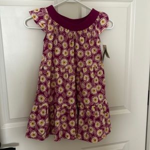 Tea Collection Playful Poppy Mini Twirl Dress Size 6 NWT